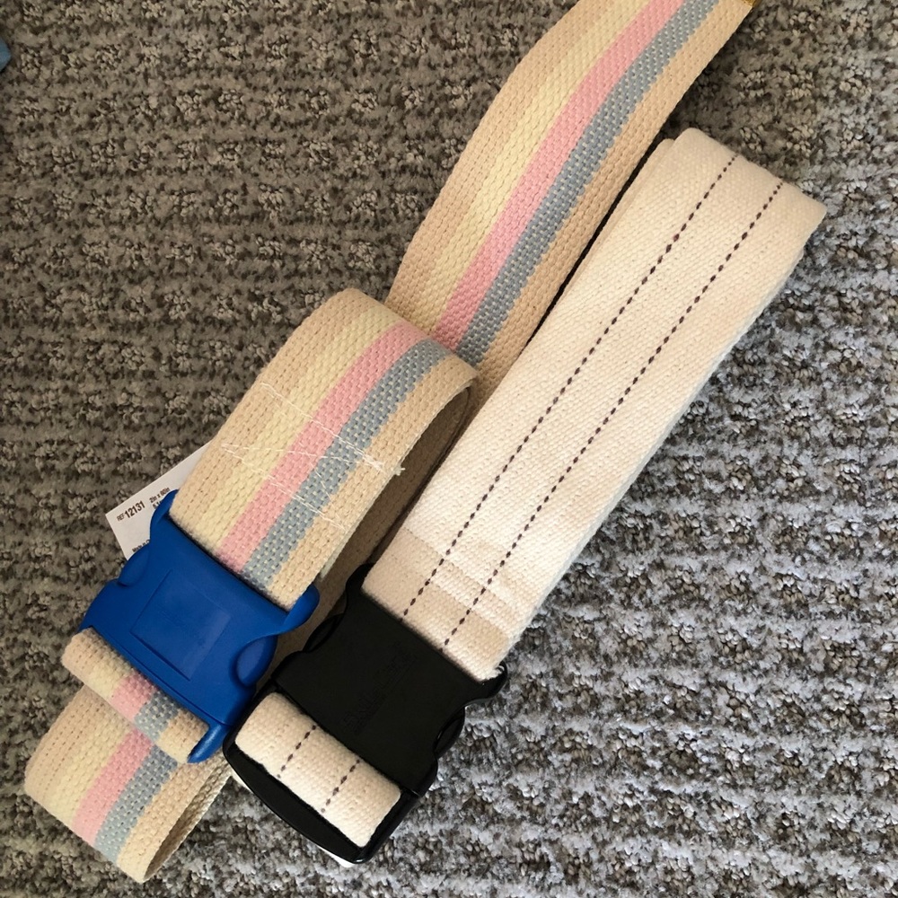 2 gait belts medical supplies